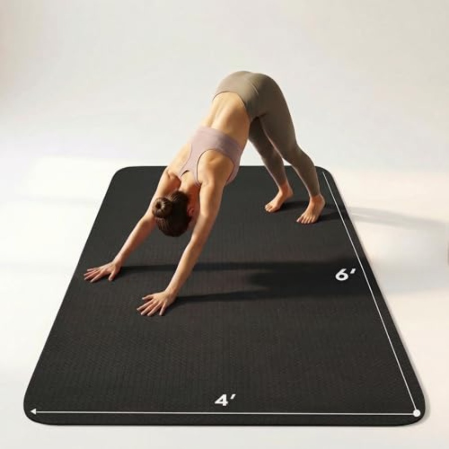 Thick Yoga Mat - Große Yogamatte 6'x 4' für Yoga