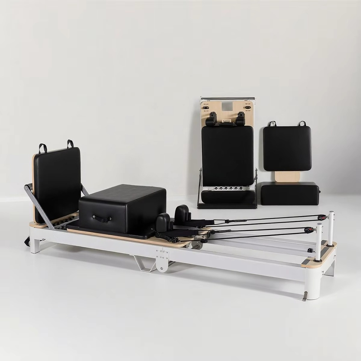 Yoga Fitness Factory - Fabrikpreis Hochwertiger Fitness-Studio Holz-Pilates-Reformer Pilates-Reformer-Turm Yoga-Körpertraining