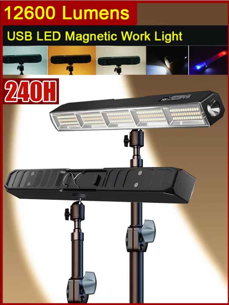 Resistance Bands - Leistungsstarke Magnetische LED-Lichtleiste 2026 Neue Tragbare