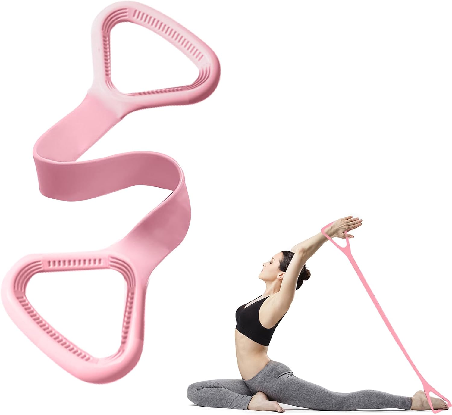 Figure 8 Resistance Band - Widerstandsbänder, Fitness-Widerstandsbänder der Abbildung 8, mit