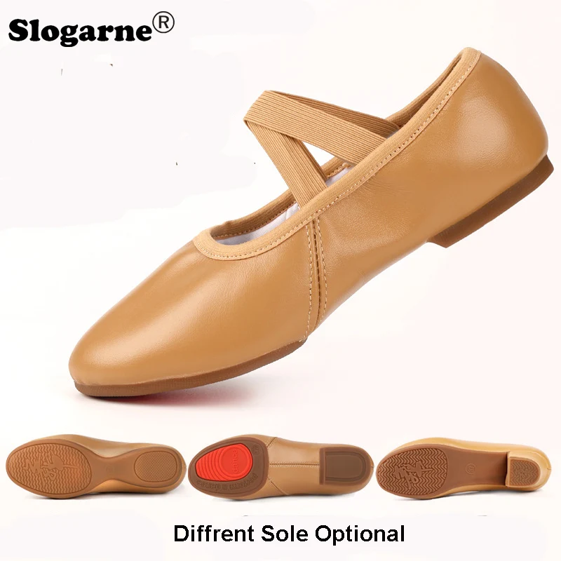 Yoga Dance & Fitness Center Llc - Echtes Leder Weiche Ballettschuhe Frauen Echtes