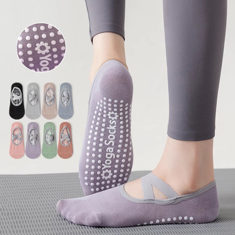 Yoga Dance & Fitness Center Llc - Atmungsaktive Handtuch Unten Yoga Socken Frauen