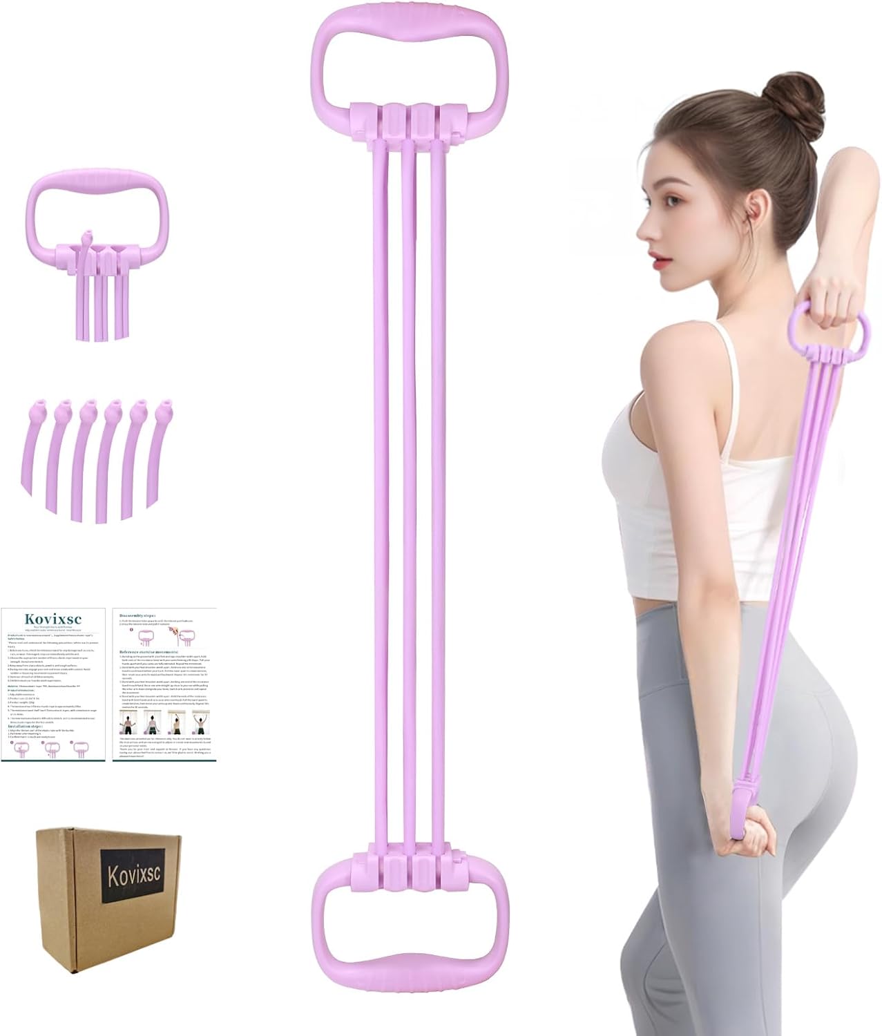 Figure 8 Resistance Band - Abbildung 8 Widerstandsband für Frauen 15–90