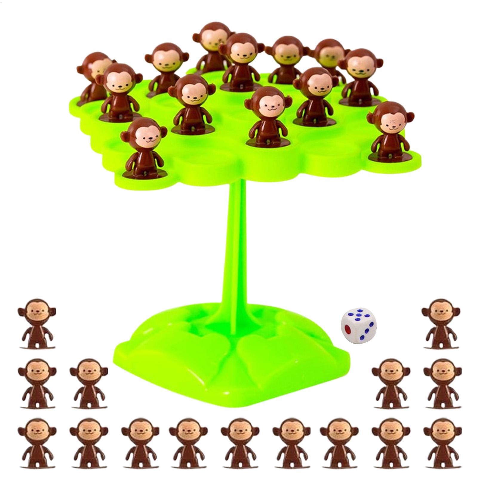 Balance Board Fitness - Affen-Balancierbaum: Fokus-Balance-Training, Kinderspielzeug, interaktives Eltern-Kind-Brettspiel, Vorschul-