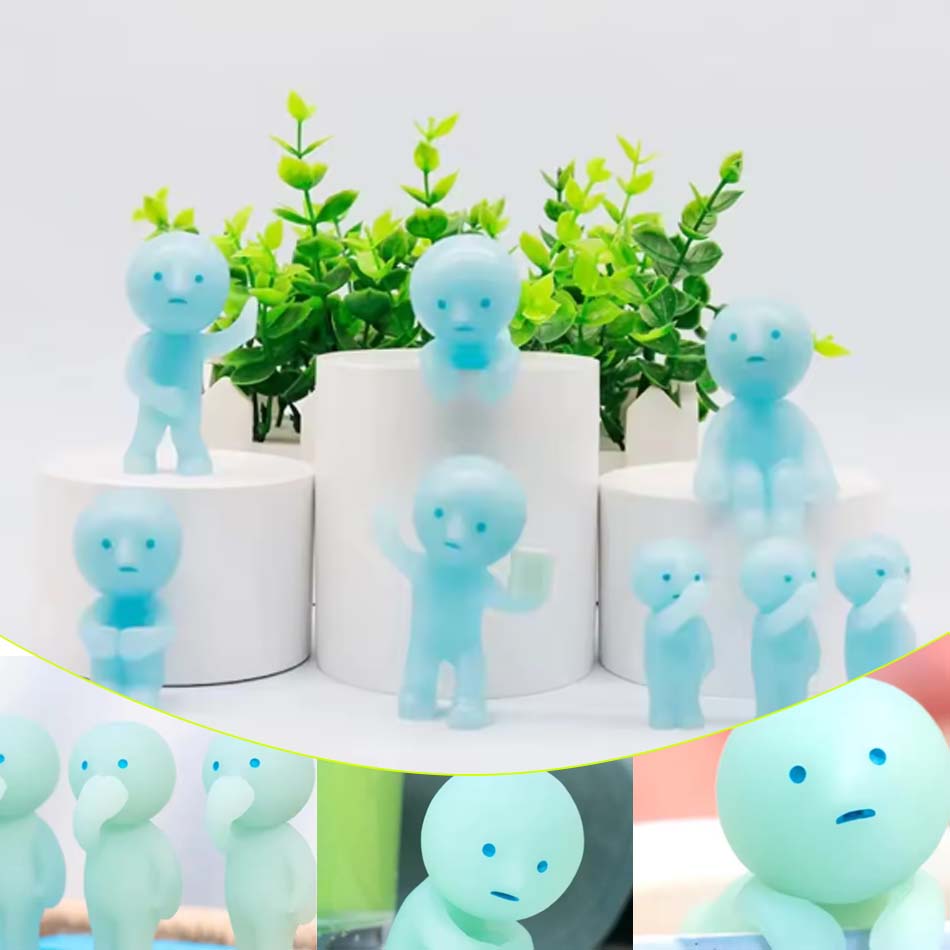 Yoga Fitness Model - Überraschungsgeschenk Yoga-Schlafzimmer-Serie Mehrfachpuppen Grüne Mystery Box