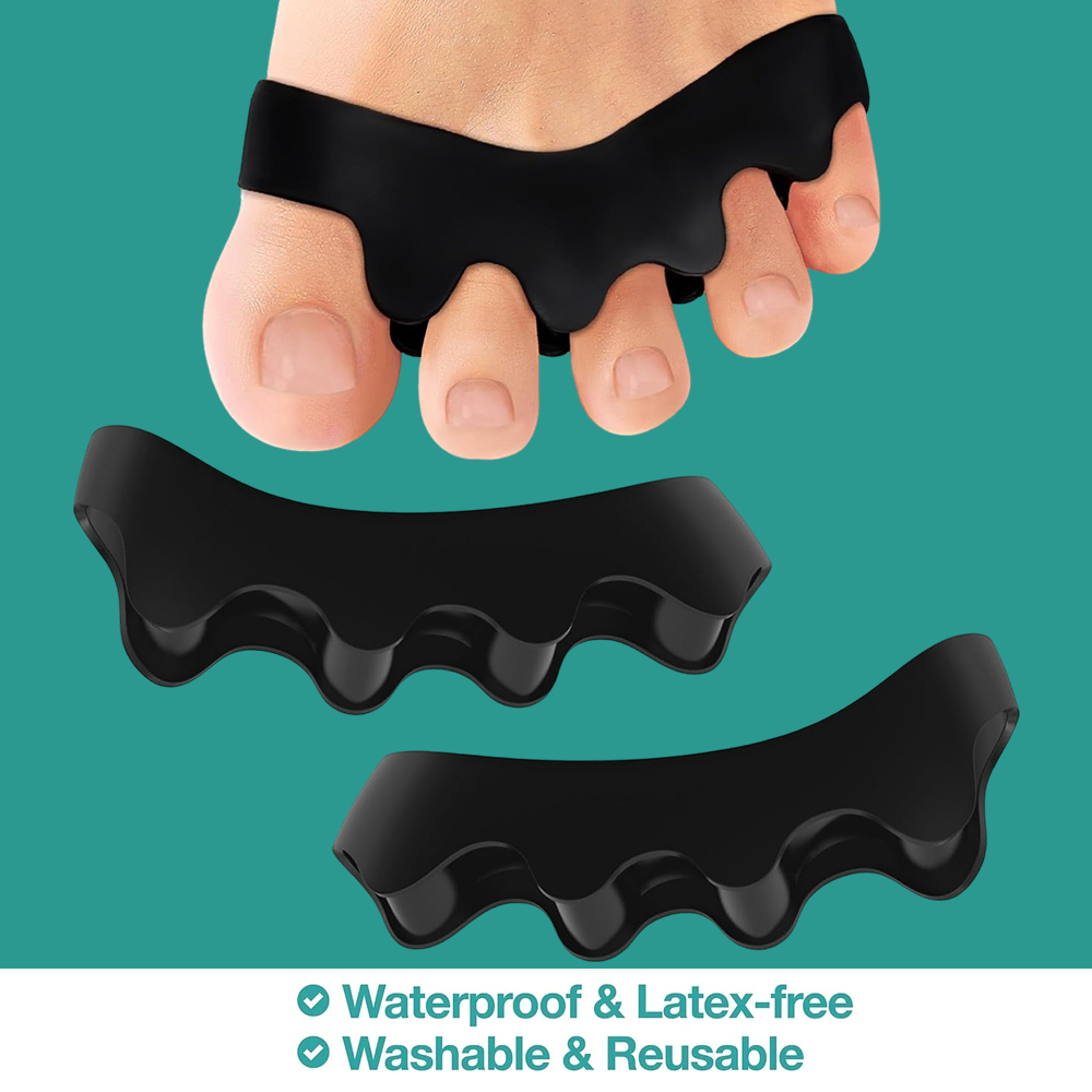 Yoga Toe Separator - Zehenspreizer, Arzt empfohlen, korrekte Fuß- und
