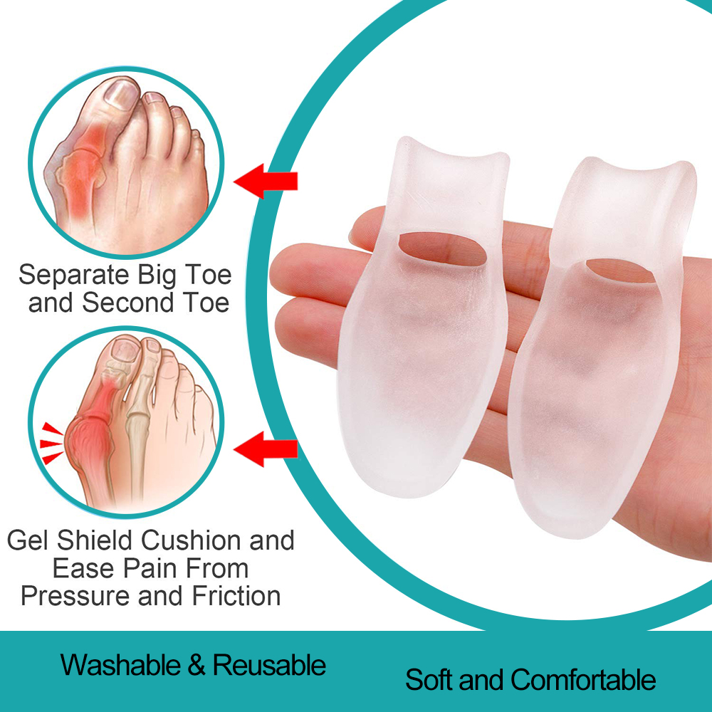 1 Paar schützender Zehentrenne – Yoga Toe Separator Bewertung und Preis