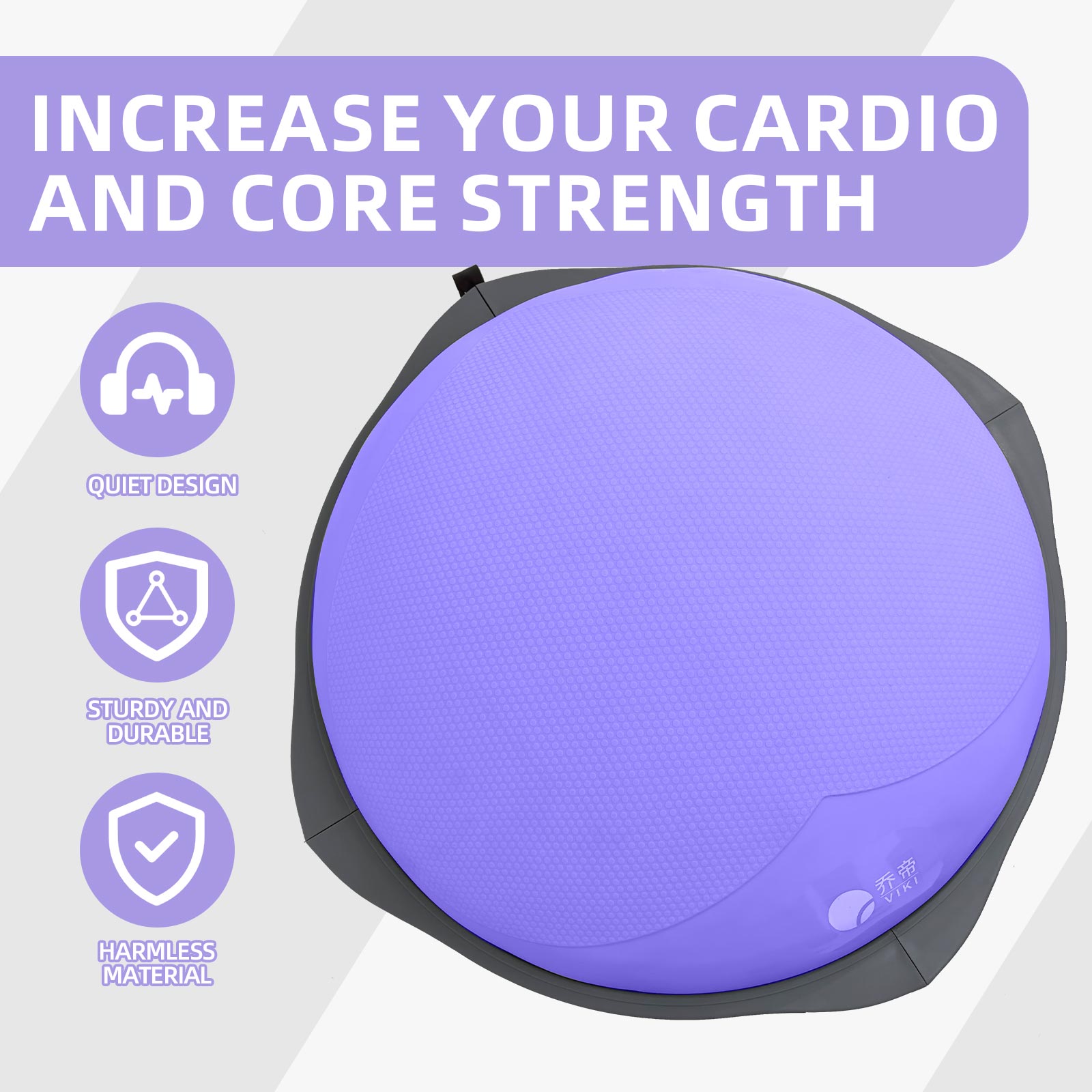 70cm Bosu-Balanceball, rutschf – Yoga For Fitness Bewertung und Preis