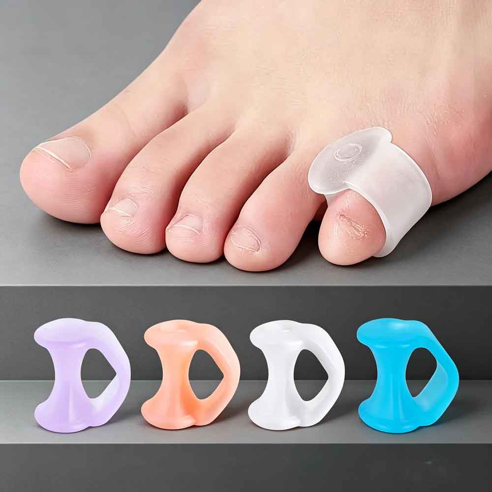 2 Stück Silikon-Zehenspreizer  – Yoga Toe Separator Bewertung und Preis