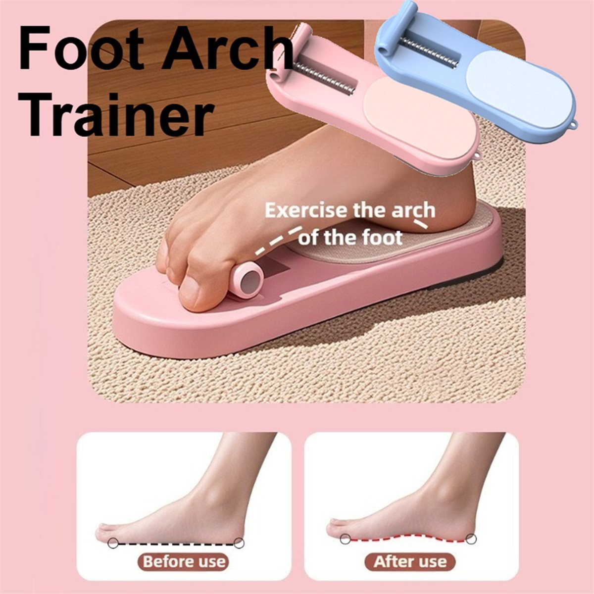[NEU] Fußgewölbe-Trainer, ruts – Yoga Fitness Toes Arch Bewertung und Preis