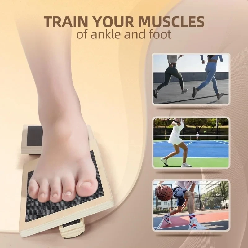 Einzelfußtrainer aus Holz, Bal – Balance Board Fitness Bewertung und Preis