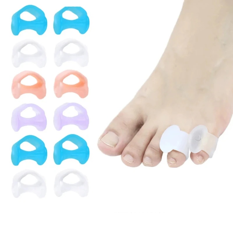 1-4 Paar Silikon-Zehentrenner  – Yoga Toe Separator Bewertung und Preis