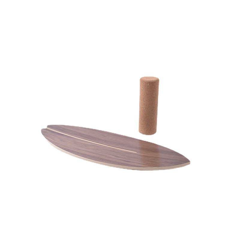 Holz-Balance-Trainer mit Rolle – Balance Board Fitness Bewertung und Preis