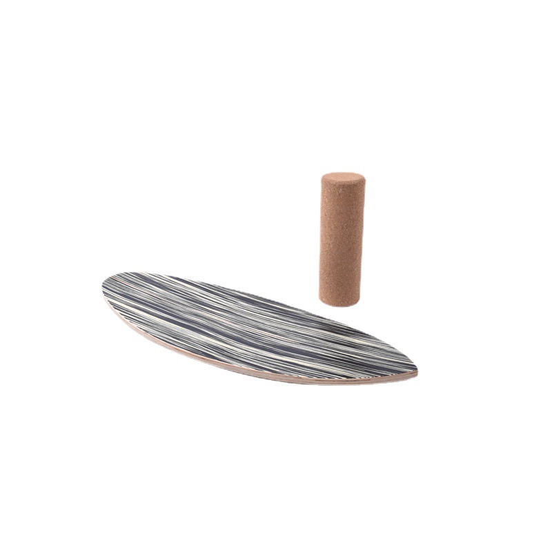 Holz-Balance-Trainer mit Rolle – Balance Board Fitness Bewertung und Preis