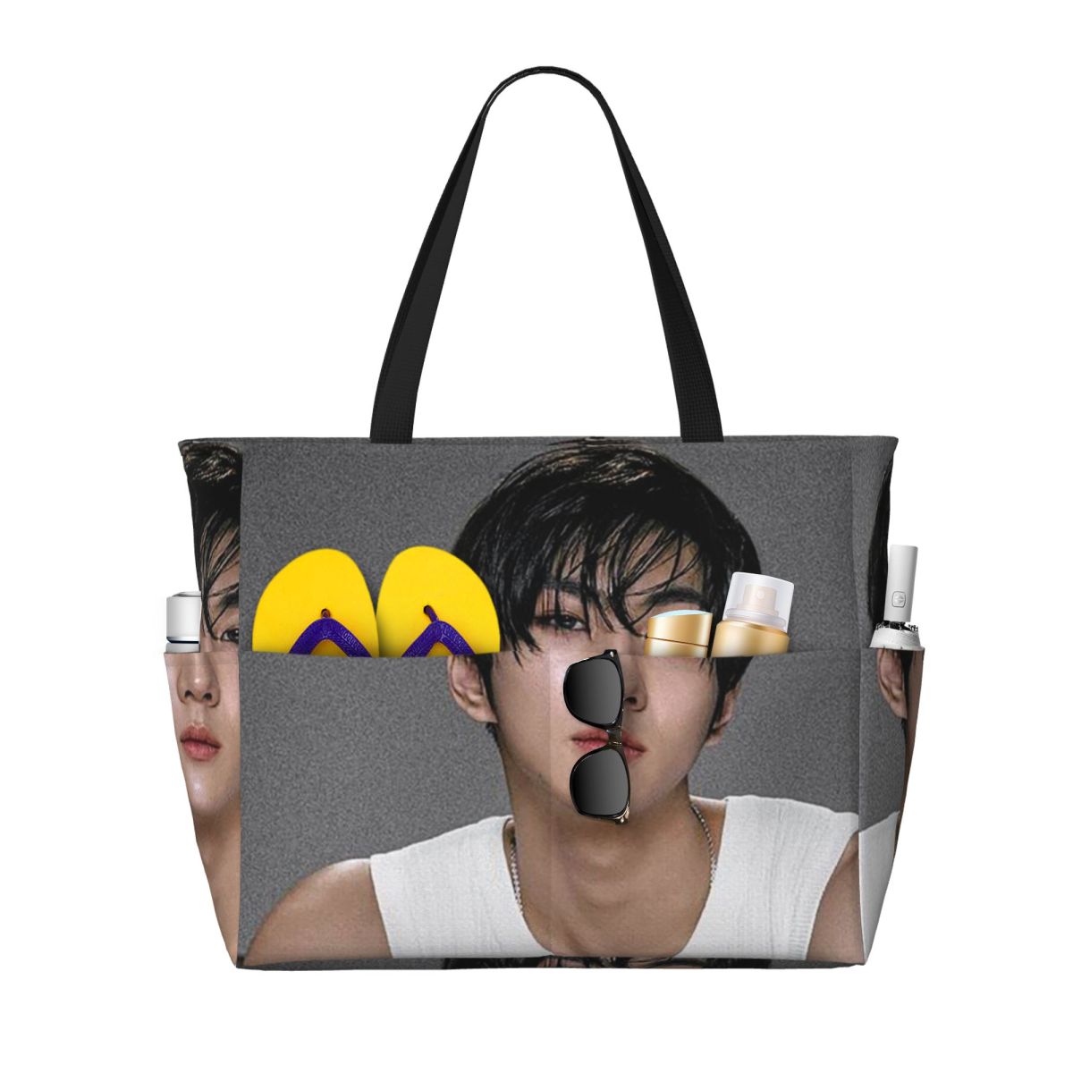 Jungwon En Kpop Strandtasche S – Yoga En Fitness Bewertung und Preis