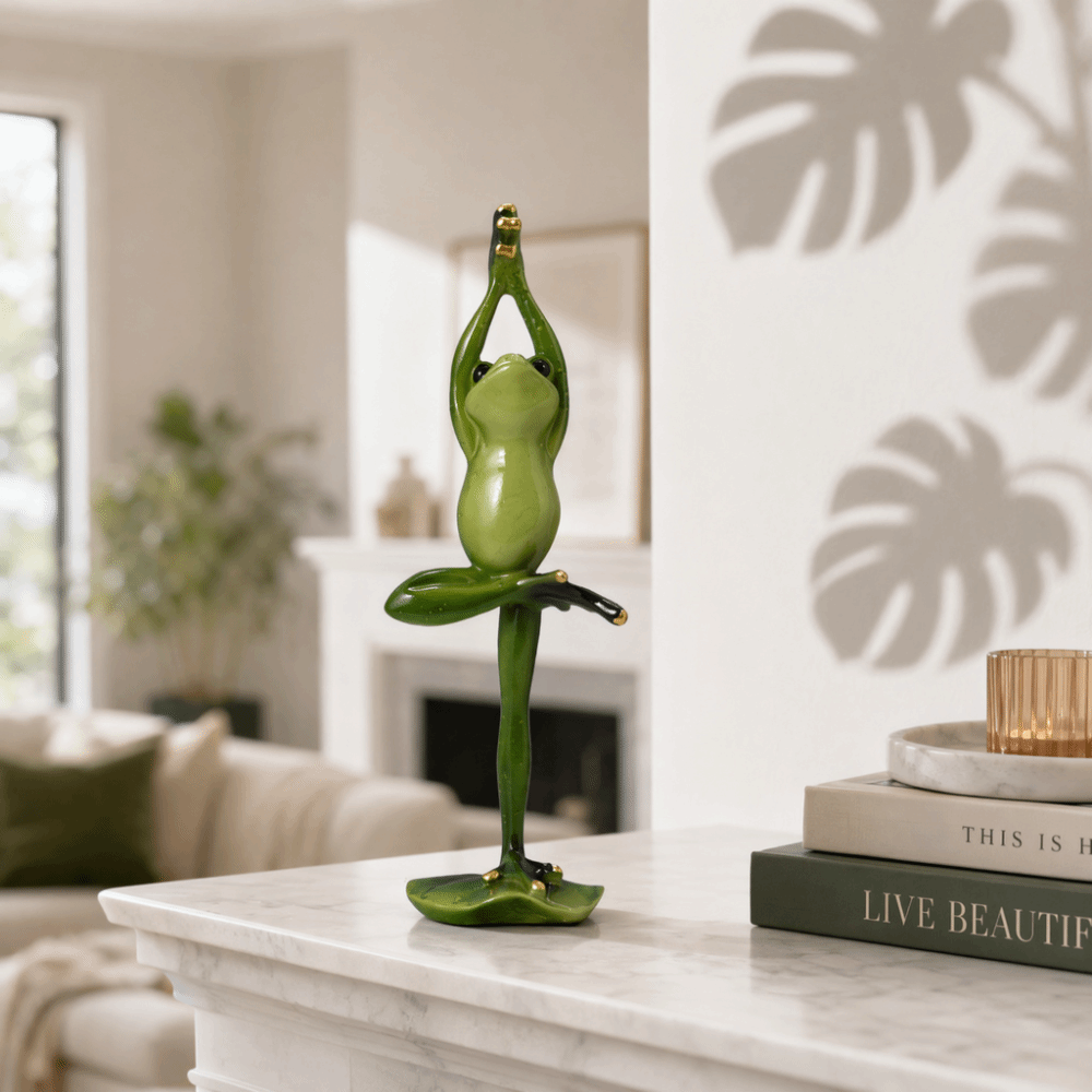 Harz-Yoga-Posen-Figur: Amphibi – Yoga Fitness Model Bewertung und Preis
