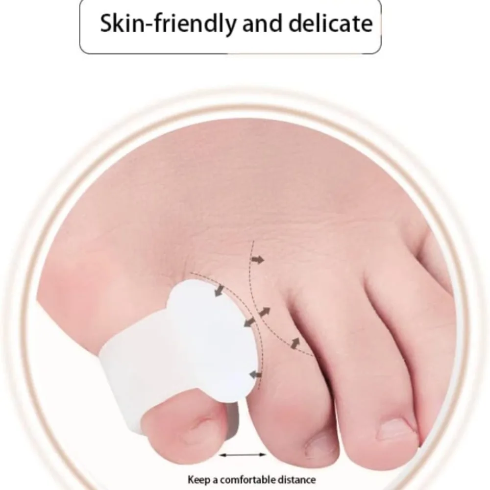 2er-Set Silikon-Zehenspreizer  – Yoga Toe Separator Bewertung und Preis
