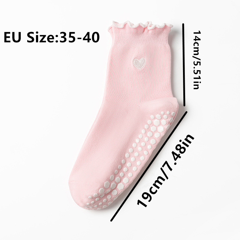 3 Paar Damen-Socken mit Herzmu – Yoga Dance & Fitness Center Llc Bewertung und Preis