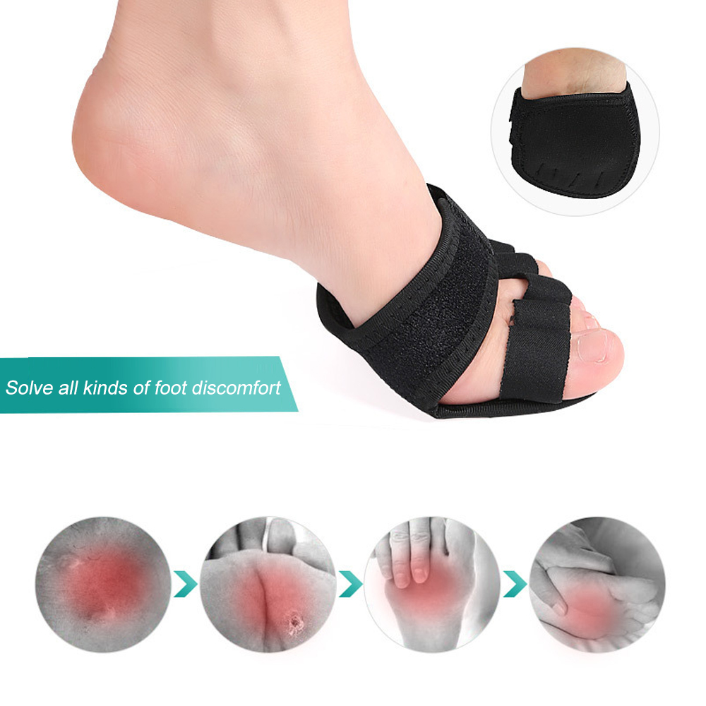 1 Paar Fünf-Finger-Halbpalmen- – Yoga Toe Separator Bewertung und Preis