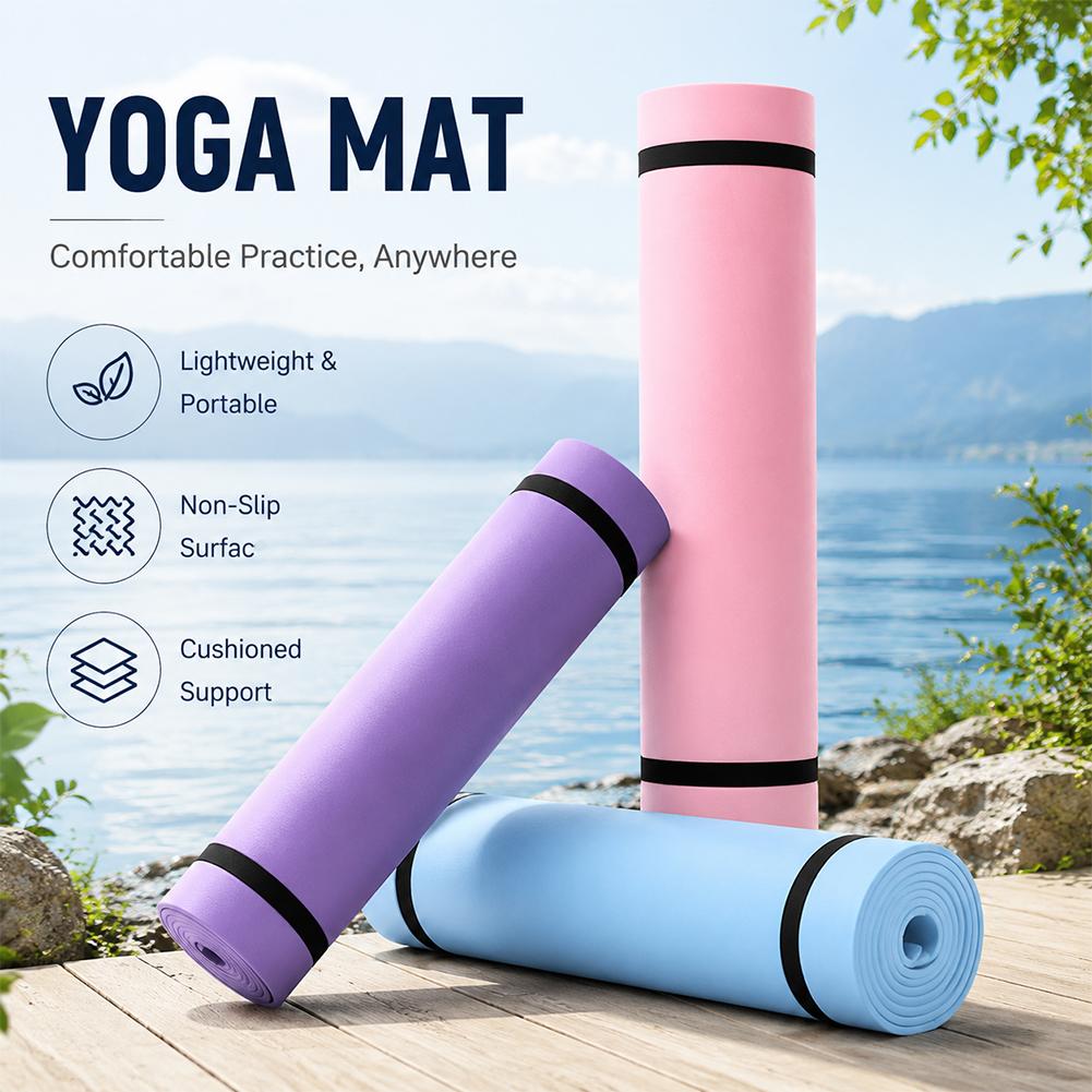 1/2 Stück dicke Yogamatte, rut – Thick Yoga Mat Bewertung und Preis