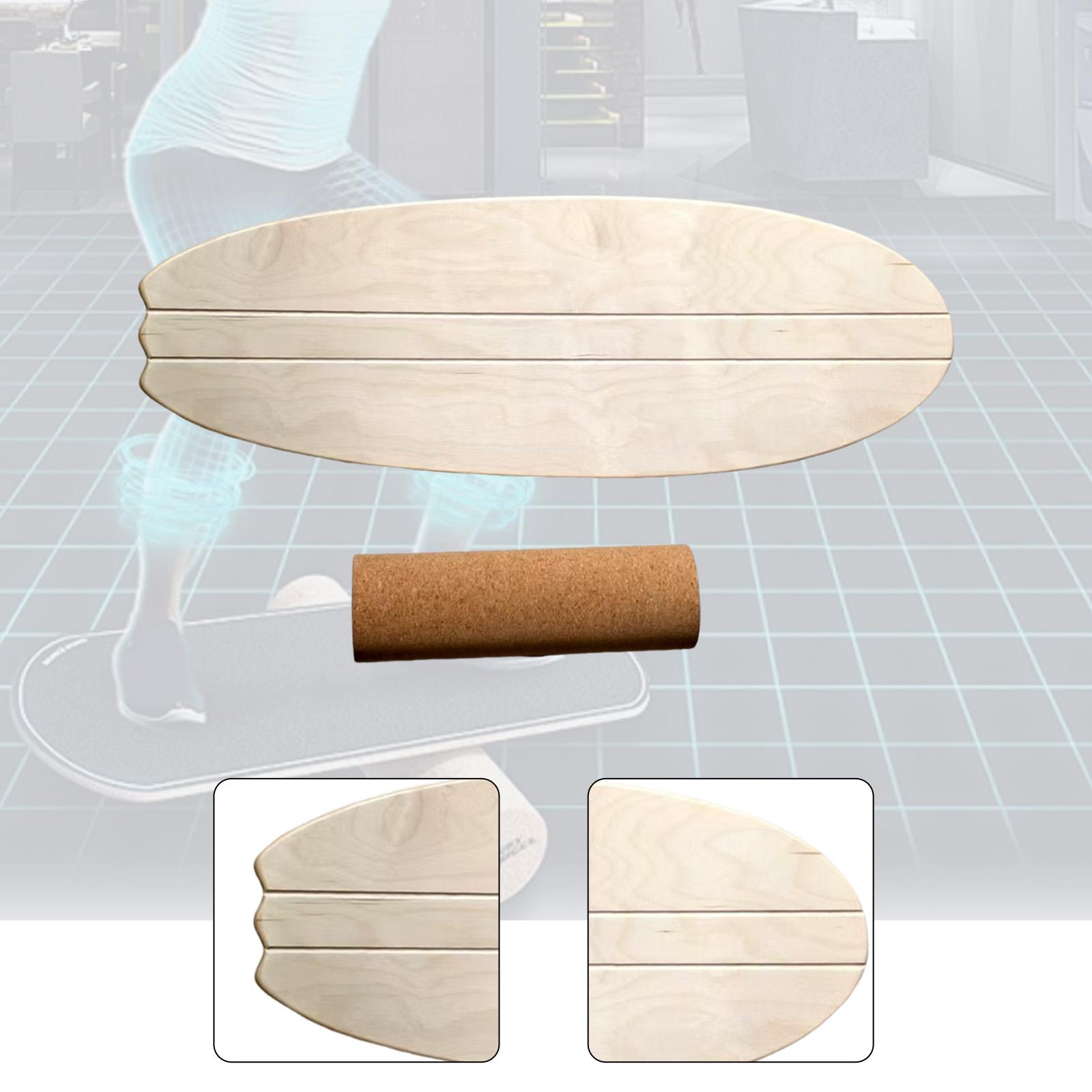 Holz-Balanceboard mit Rollen,  – Balance Board Fitness Bewertung und Preis